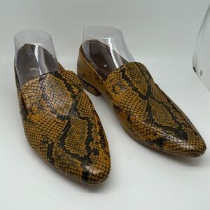 Steven by Steve Madden‎ Haylie Animal Print Slip on Loafers Size 9M - NEW